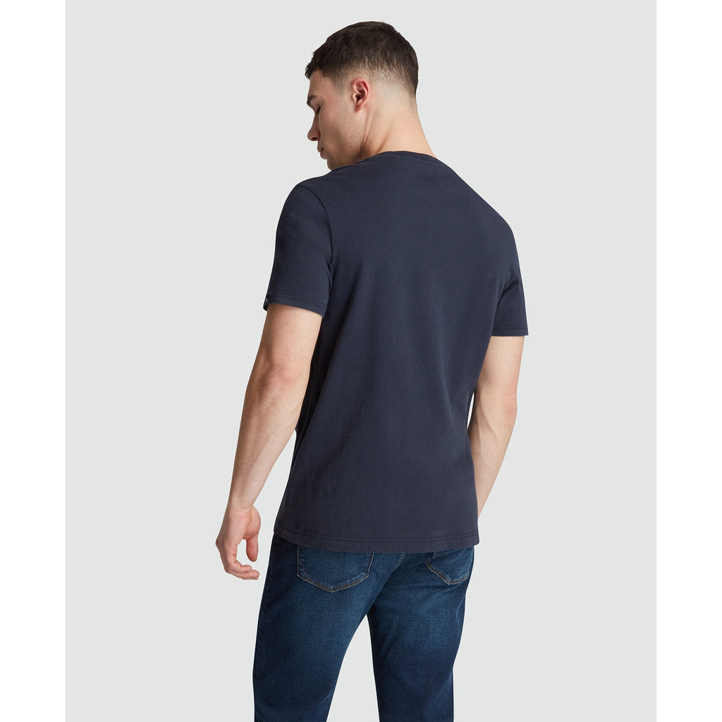 Circle Pete Logo Graphic T-Shirt In Dark Sapphire